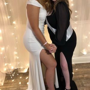 JOVANI PROM 40582 custom white size 10